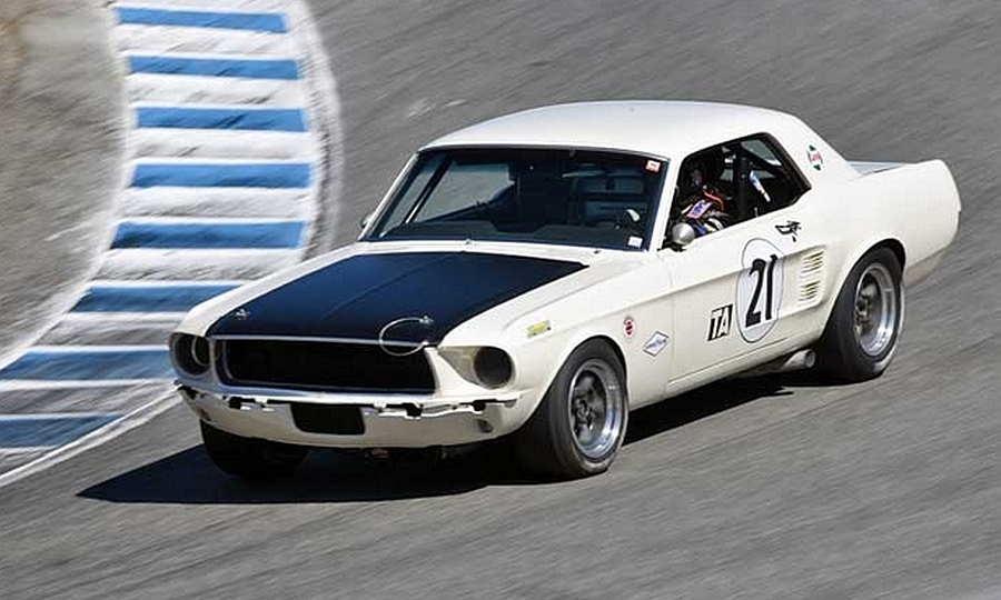 1967 Shelby Group II Mustang Chassis 15 at Monterey 2015